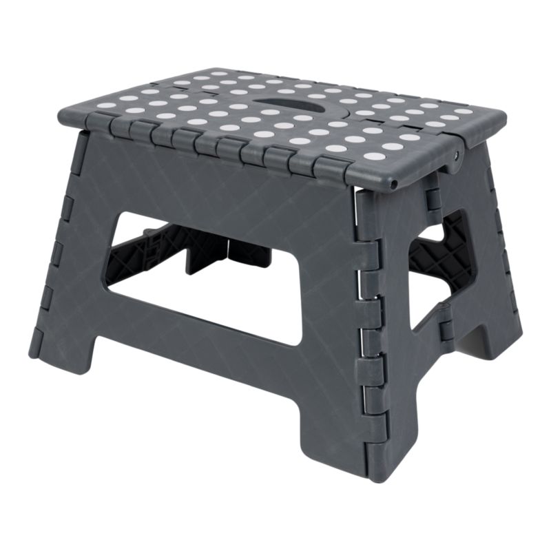 Stołek składany 1-stopniowy plastikowy