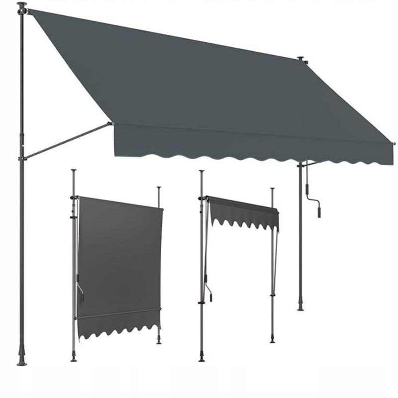 Markiza Rozporowa Focus Garden Balkonowa 300x130cm teleskopowa Tarasowa Roleta Regulowana 1 szt