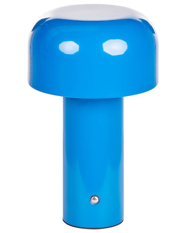 Bezprzewodowa lampa stołowa Besos LED Metal Niebieski 1 szt.