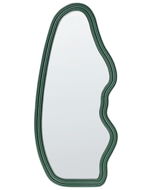 Lustro ścienne Rocles 67 cm 160 cm Ciemnozielony 1 szt.