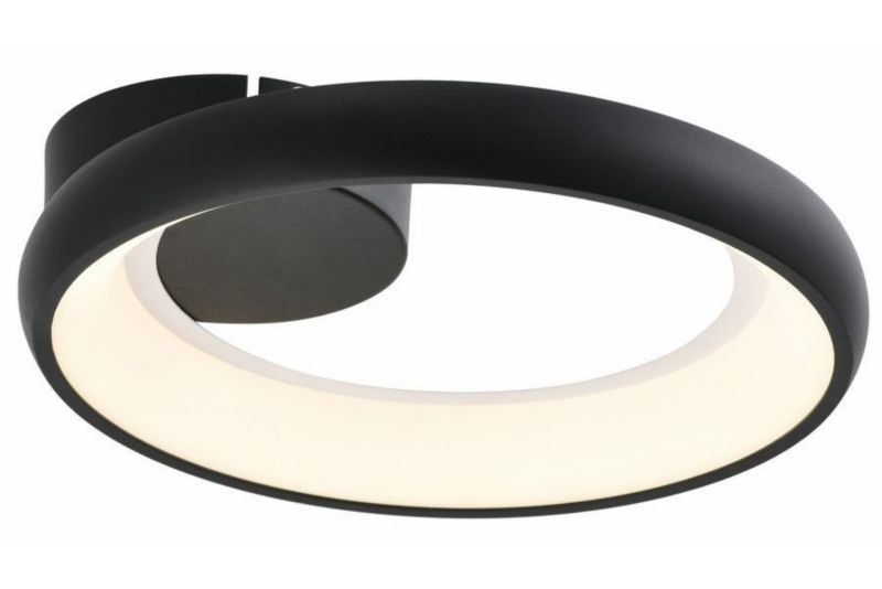Lampa sufitowa wisząca Reality Thea 2105 czarna ring wbudowany LED 20W 1 szt.