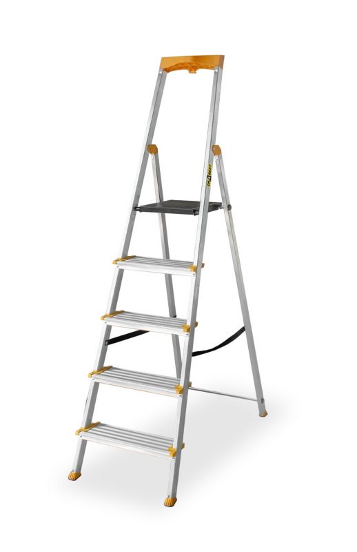 Drabina domowa Drabest Max aluminiowa 5-stopniowa