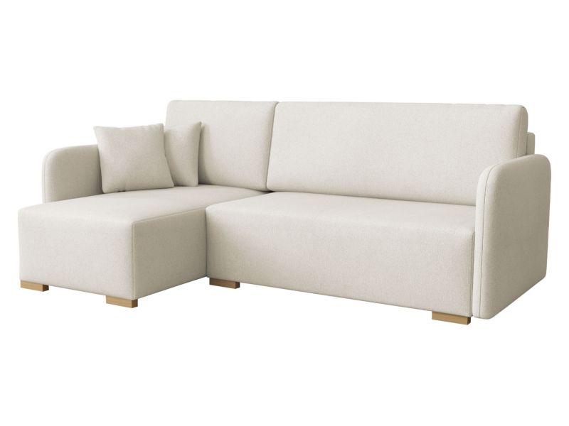 Narożnik z funkcją spania MIRJAN 24 Como L biały papirus 1 szt.