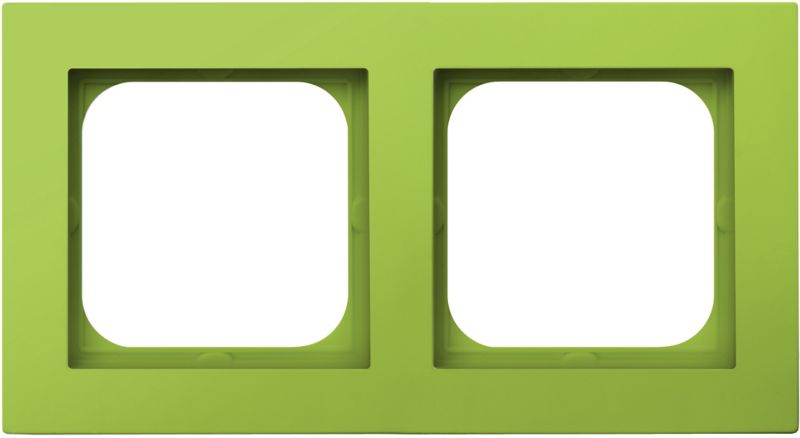 Ramka podwójna Ospel As limonka