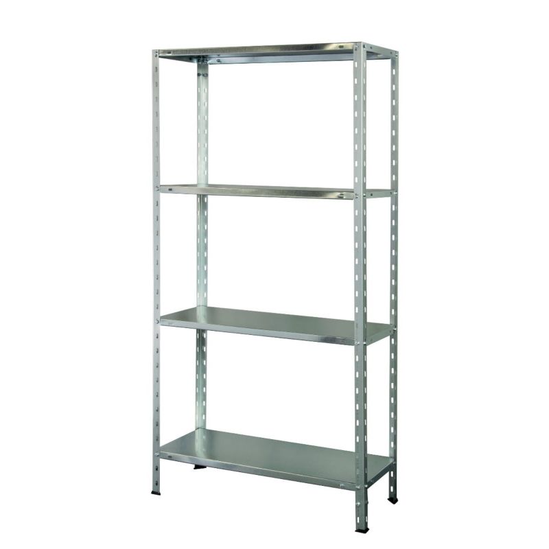 Regał metalowy skręcany MIKRO NC1 Metalkas 150x75x30 40kg ocynk 1 szt.