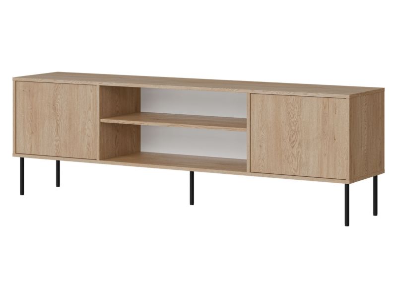 Szafka RTV MIRJAN 24 Domi EF 180 2D dąb cremona 1 szt.