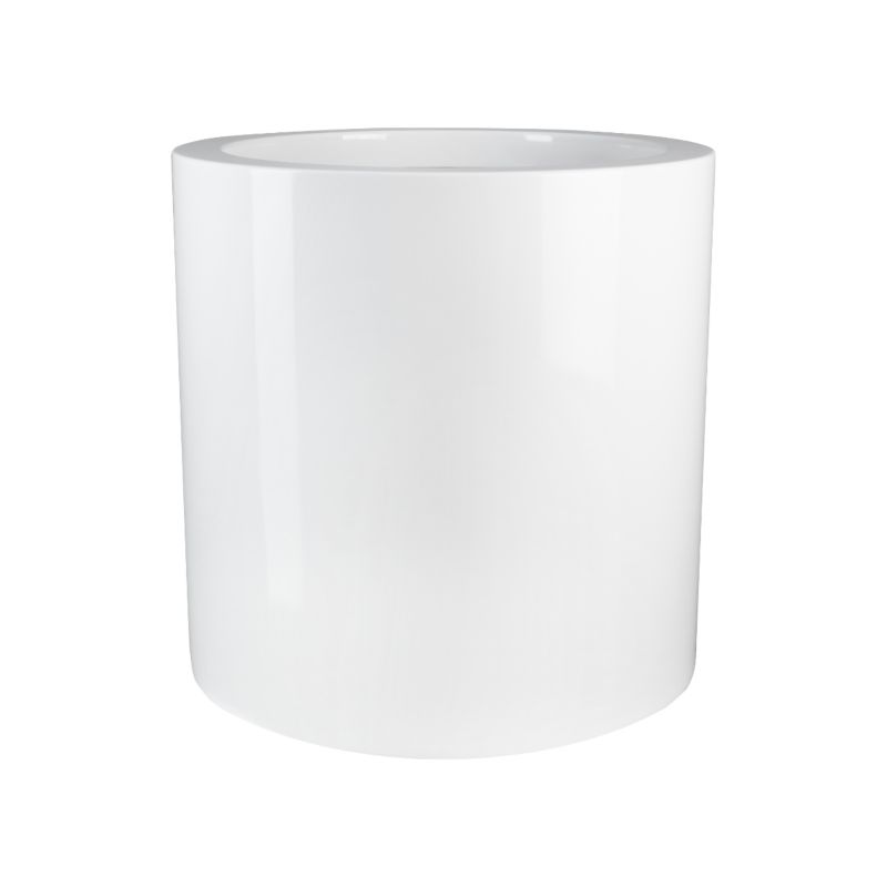 Donica Bartpol Z Włókna Szklanego D901D Biały Połysk Bez Wkładu 1 szt.