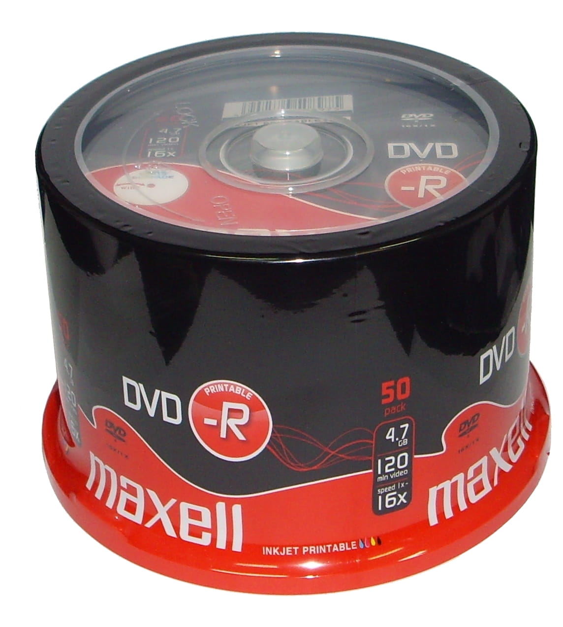 MAXELL DVD-R x16 4,7GB PRINT FF cake-50 275701.40.TW - Henryx24