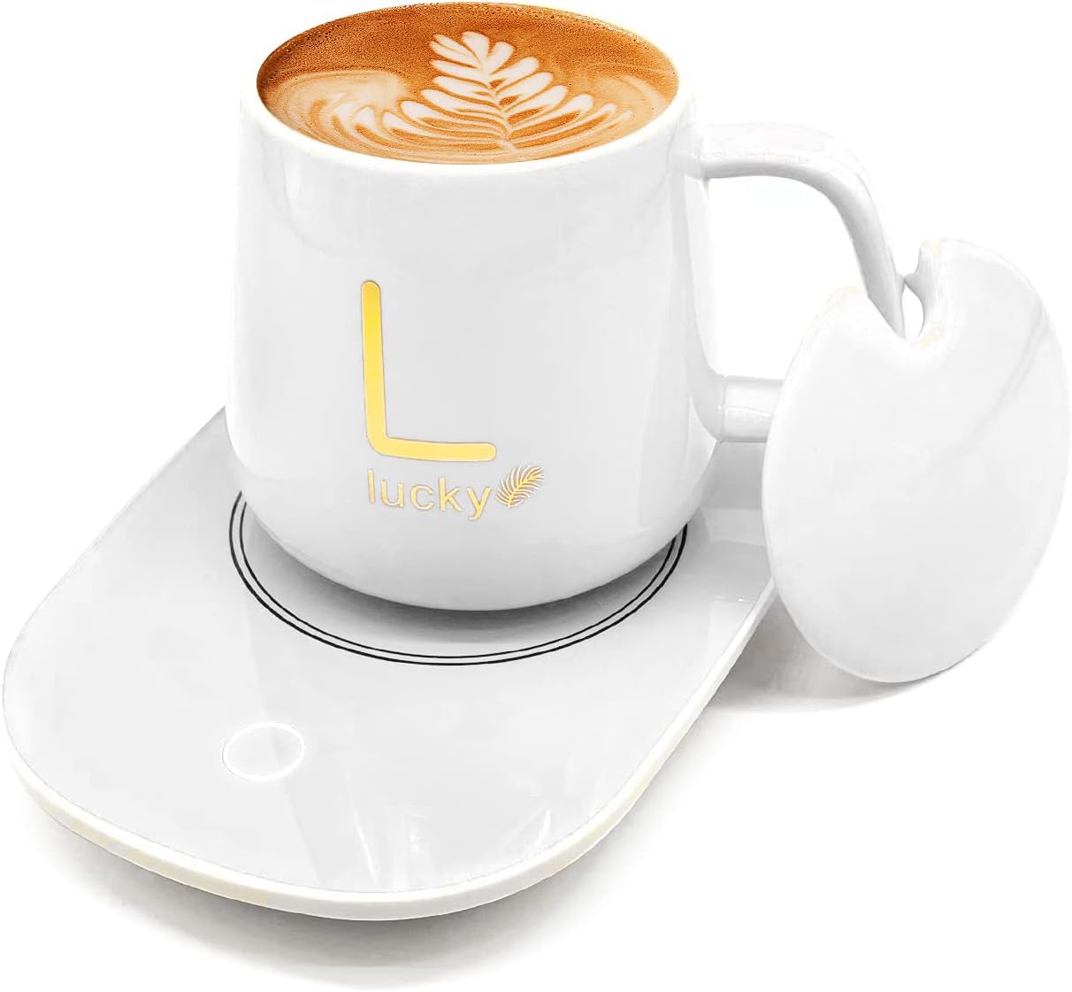 Podgrzewacz do kubka + kubek DA27 biały - Henryx24