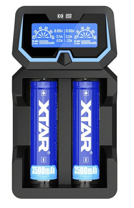 XTAR Ładowarka 2x 18650 X2 - Henryx24