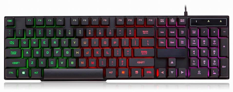 ART Klawiatura USB AK49 podświetlana podświetlana - Henryx24