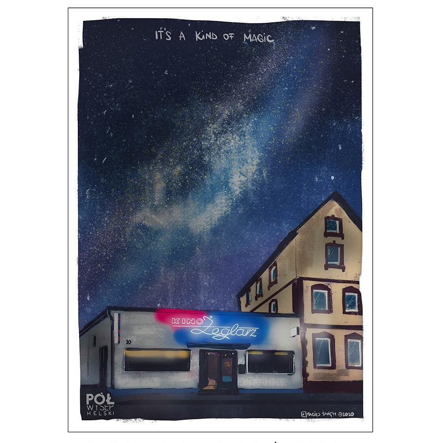 Plakat Jastarnia - Kino Żeglarz