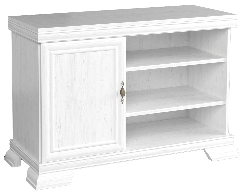 Szafka RTV biała KOLONIA