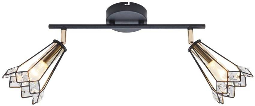 Chromowana lampa sufitowa LED do salonu Isla 3000K