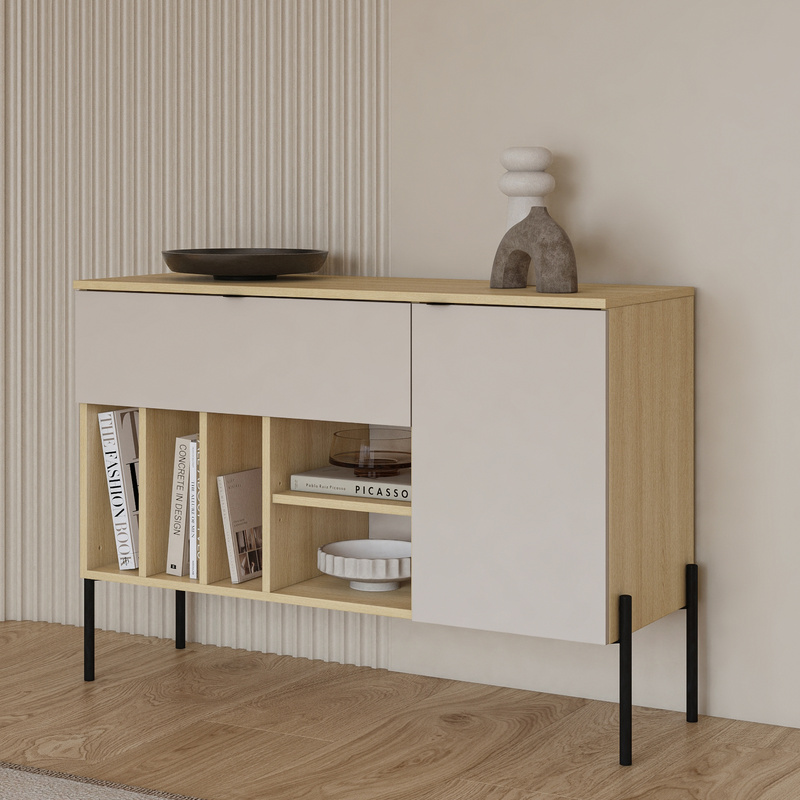 Nowoczesna komoda 105 cm z szufladą do salonu ORE