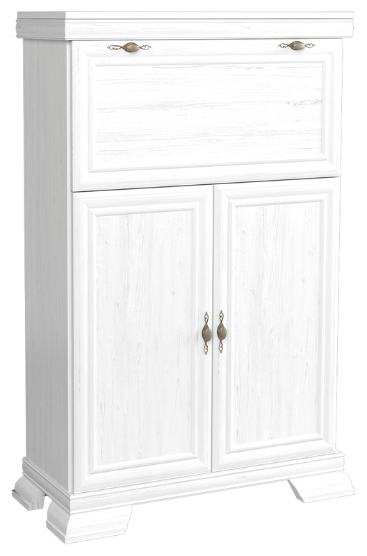 Komoda wysoka biała KOLONIA