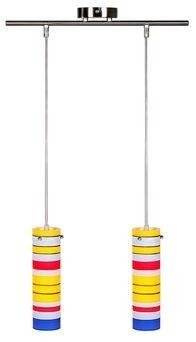 Lampa wisząca z regulacją wysokości do salonu FRESCO matowy nikiel