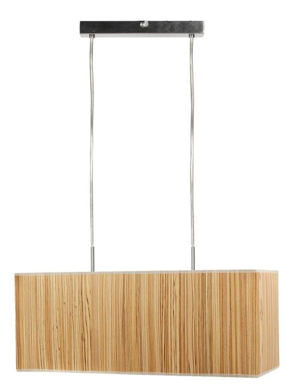 Czarna lampa wisząca regulowana do salonu Cajman 2-punktowa