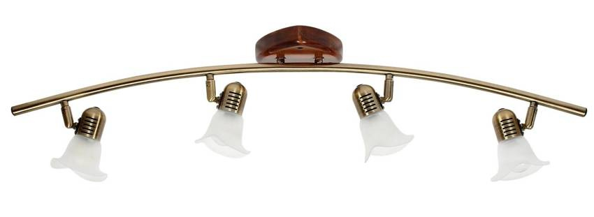 Lampa sufitowa do salonu i jadalni COLOSEO 4-punktowa elegancka