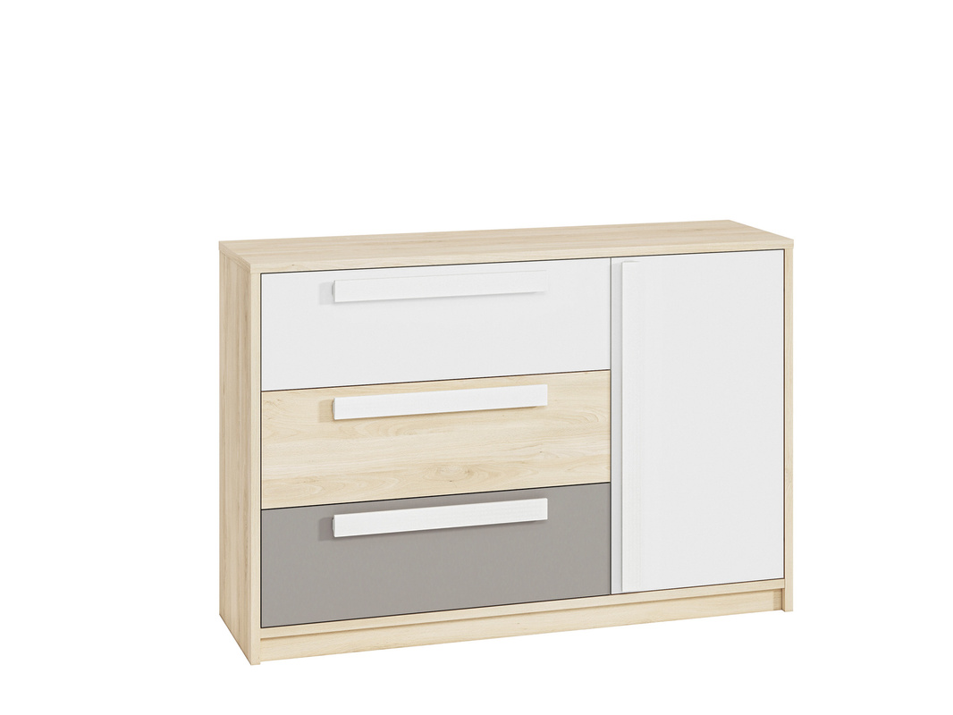 Komoda z szufladami do pokoju młodzieżowego DROP