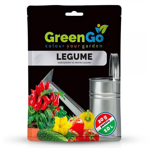 20 g, Nawóz do warzyw GreenGo Legume - : Ilość w opakowaniu: 20 g