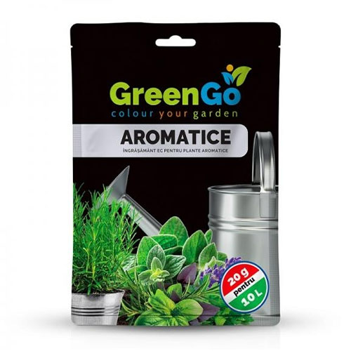 20 g, Nawóz do ziół GreenGo Aromatice - : Ilość w opakowaniu: 20 g