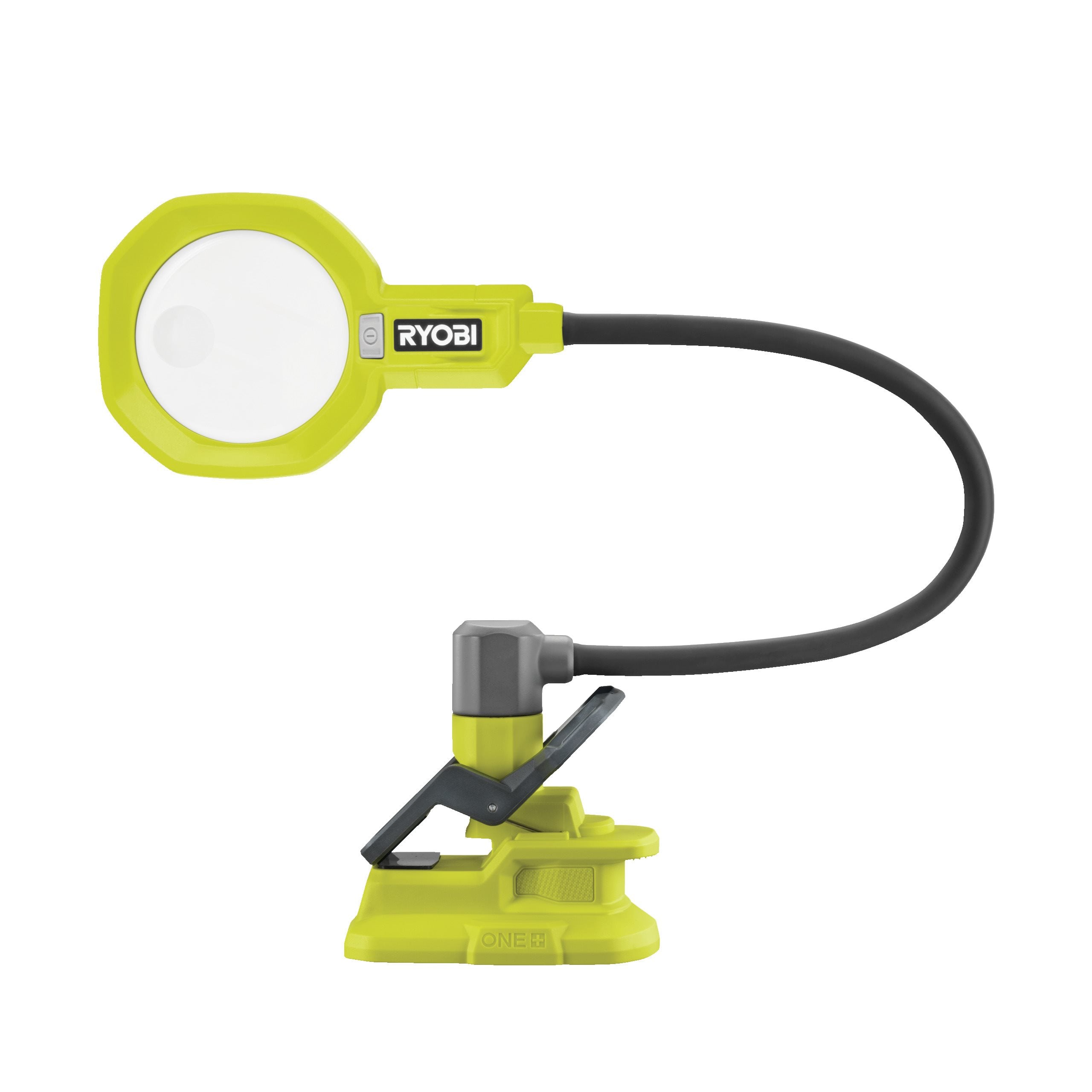 Lampa na zacisk z lupą 500 Lm 18V ONE+