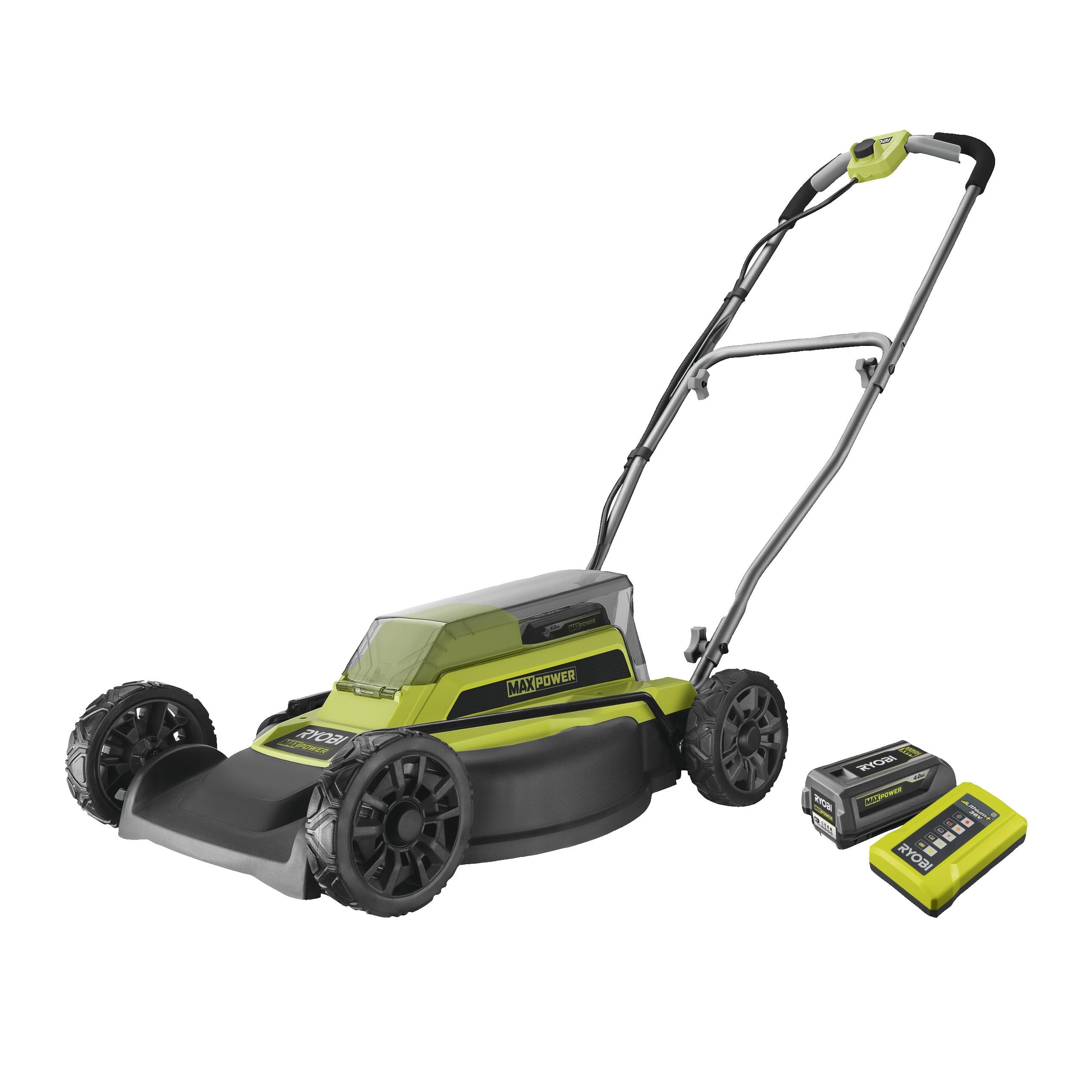 Kosiarka 46cm mulczująca 2w1 akumulatorowa 36V MAX POWER w zestawie z akumulatorem 4.0Ah