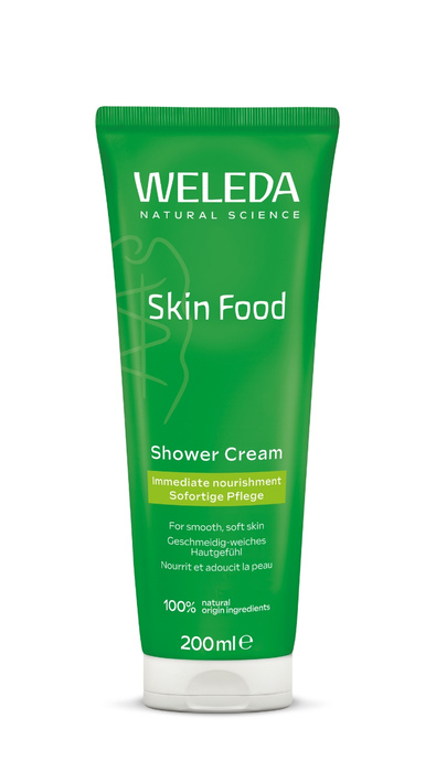 WELEDA Skin Food Kremowy płyn pod prysznic, 200 ml