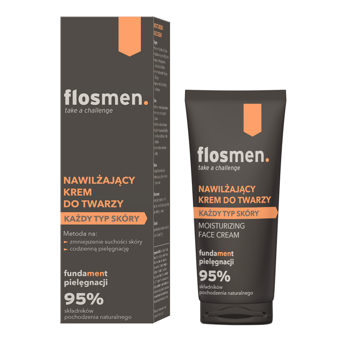 Floslek Flosmen Nawilżający krem do twarzy, 50 ml