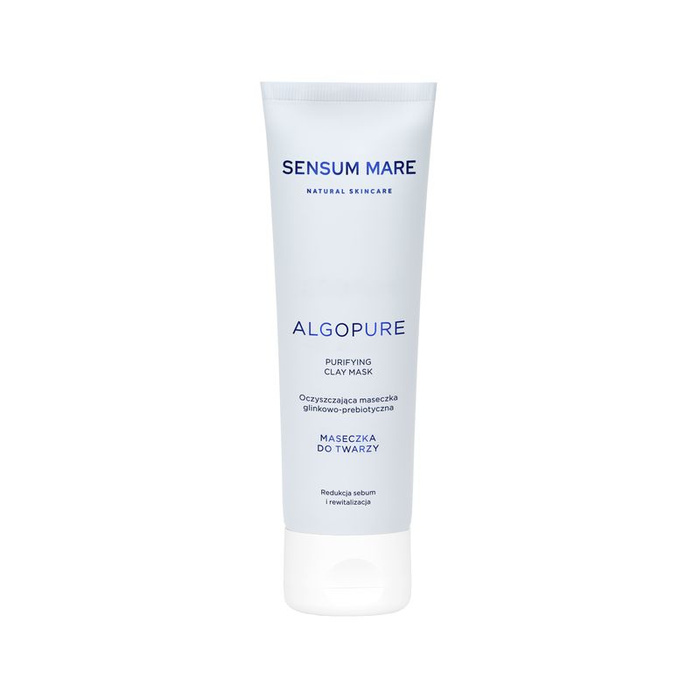 Sensum Mare ALGOPURE Oczyszczająca maseczka glinkowo-prebiotyczna, 70ml