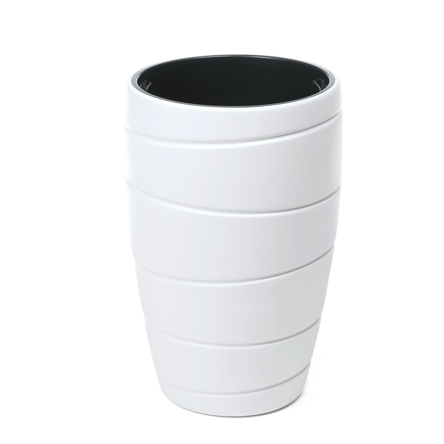 Donica Passa średnia biała - śr. 40 cm