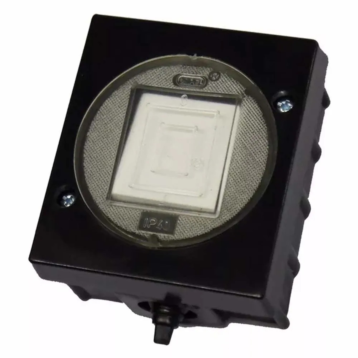 Łącznik Lambda pojedyńczy IP44 czerń