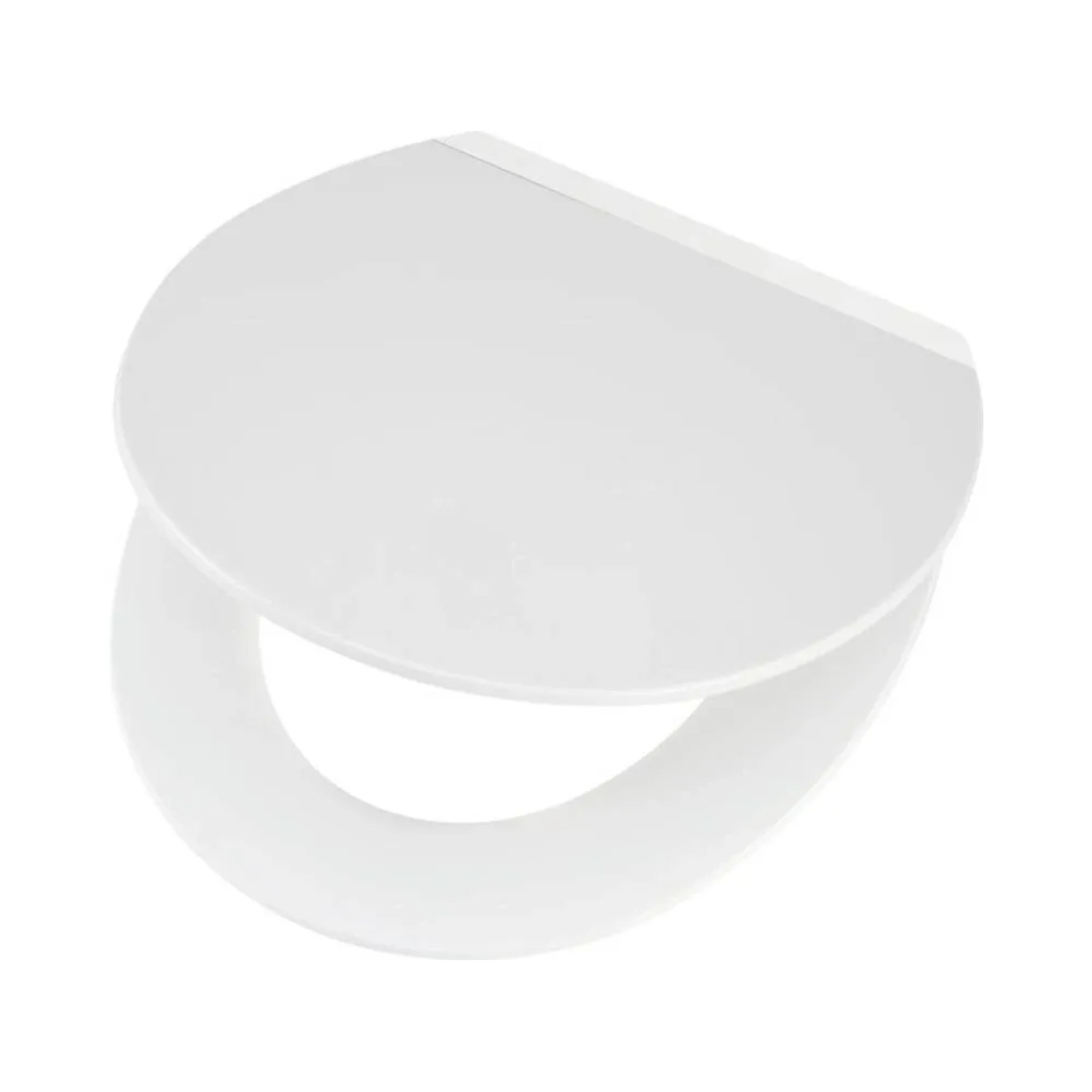 Baliv Deska sedesowa Rosas wolnoopadająca chrom-biel