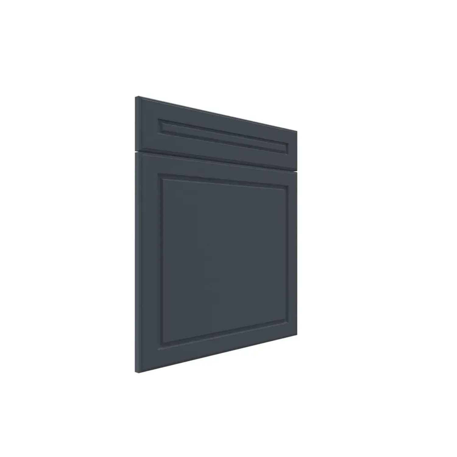 Front 60 x 56 cm + 60 x 14 cm Modena indigo mat