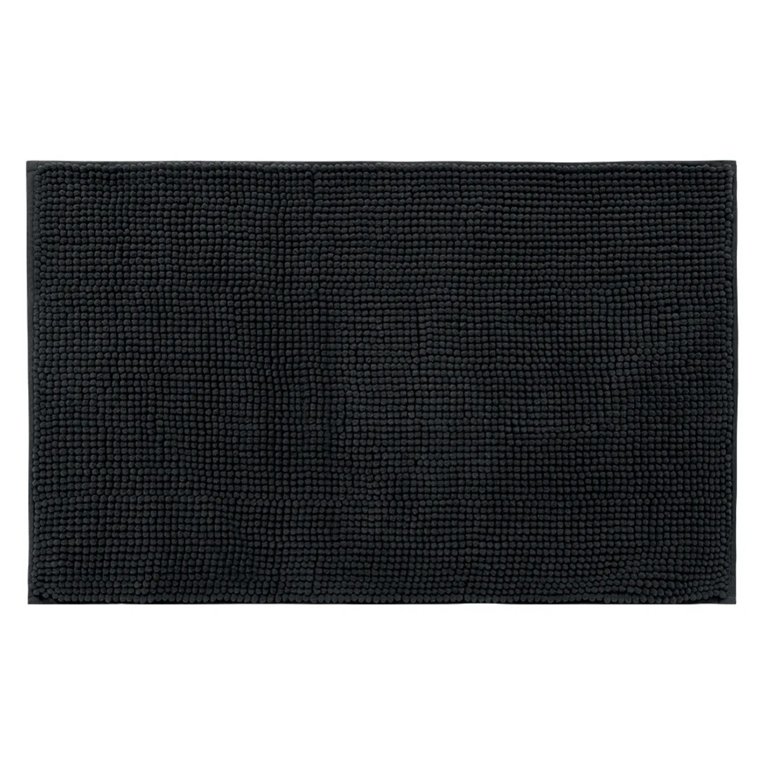 Bisk Dywanik chanille czarny 50x80