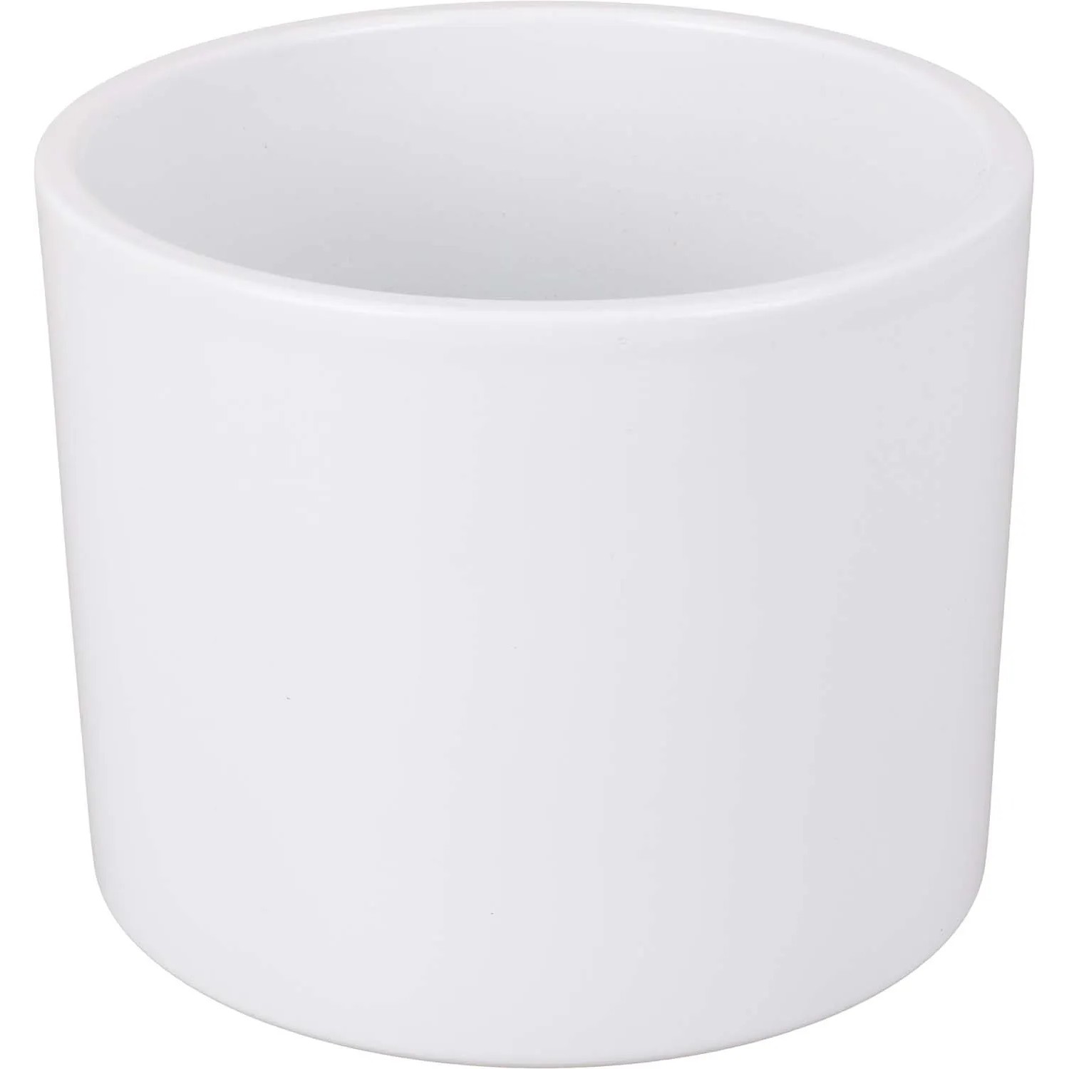 Donica Vienna biała mat - śr. 23 cm