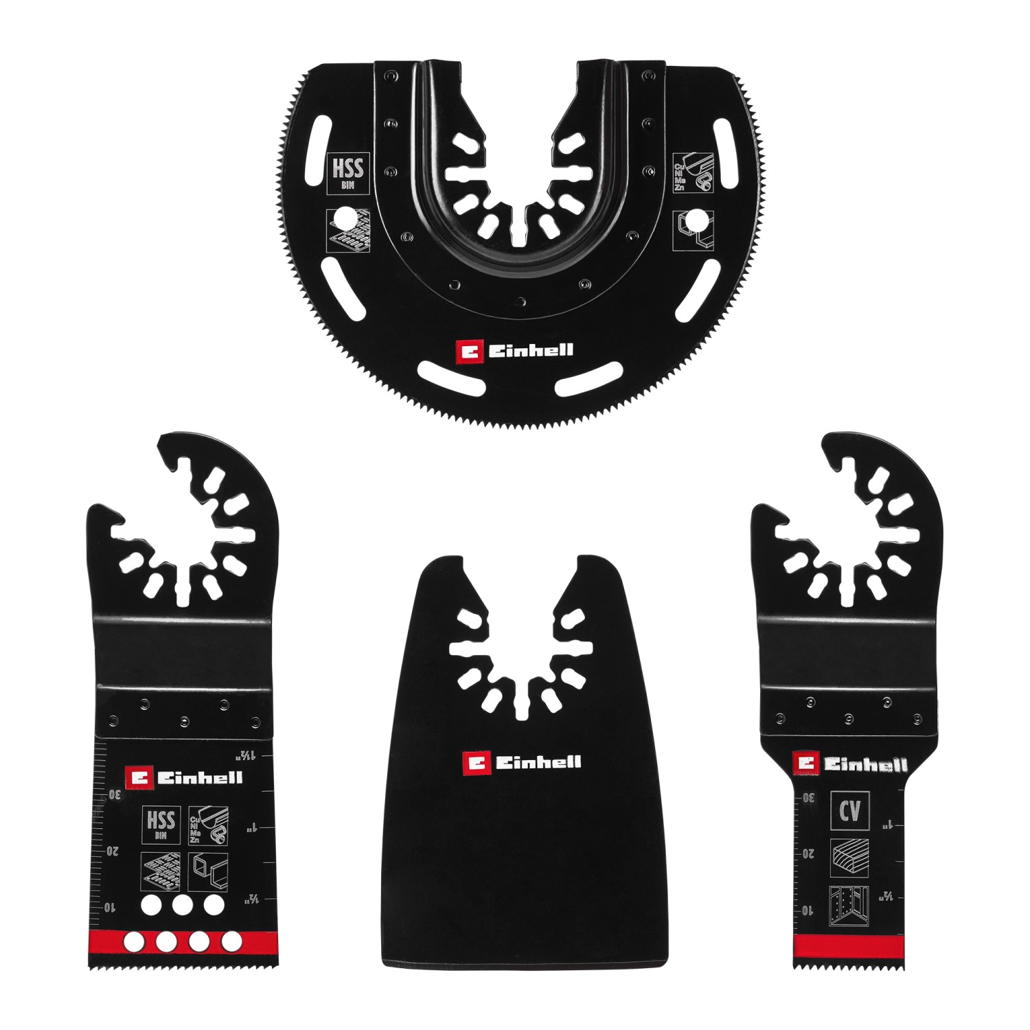 Einhell Zestaw osprzętu wielofunkcyjnego TC-MG 4 szt.