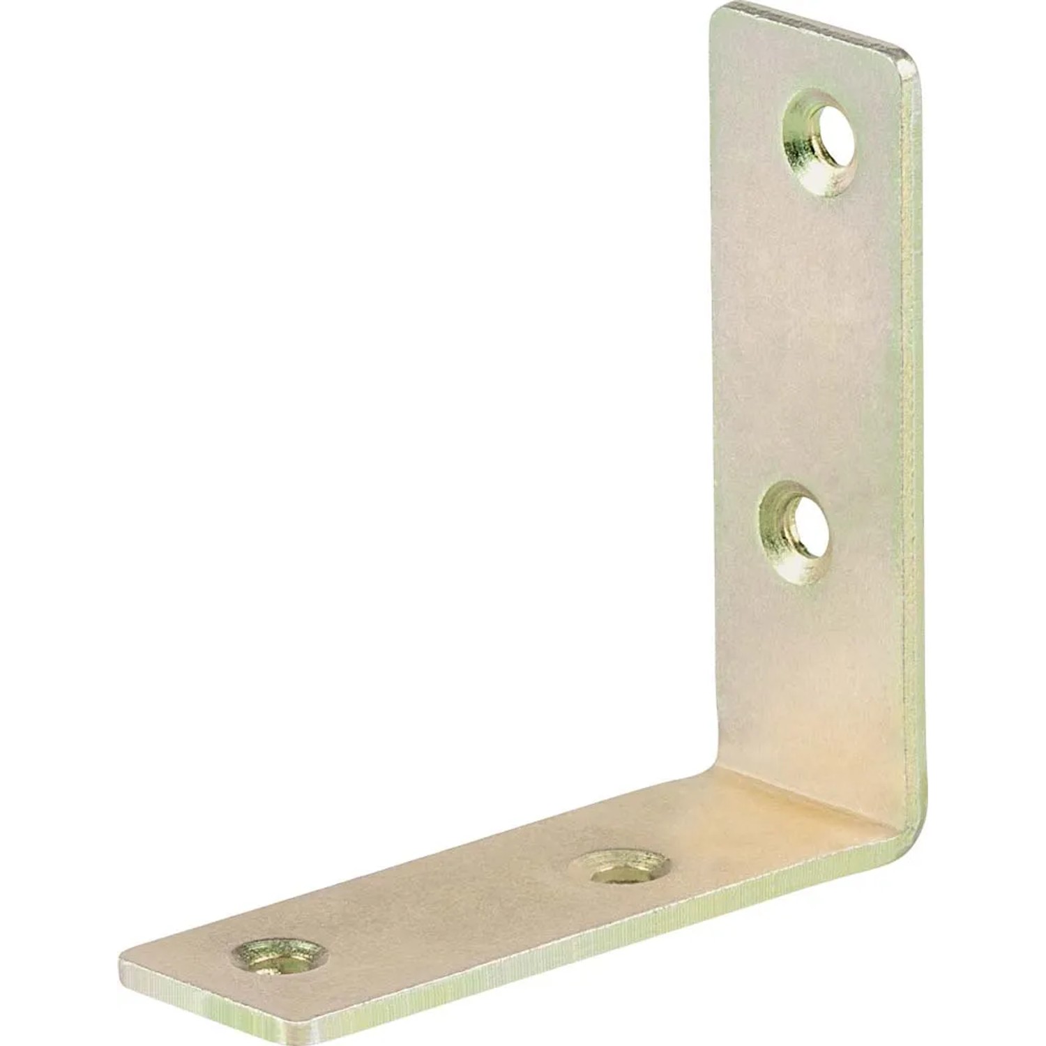 Kątownik meblowy 50 mm x 50 mm x 15 mm ocynkowany na żółto