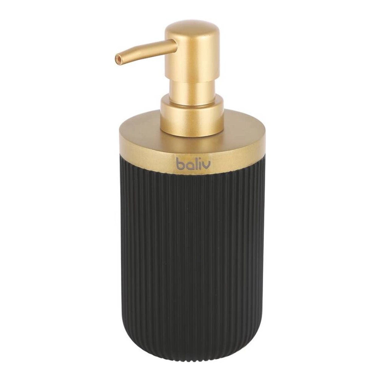 Baliv Dozownik do mydła złoto-czarny