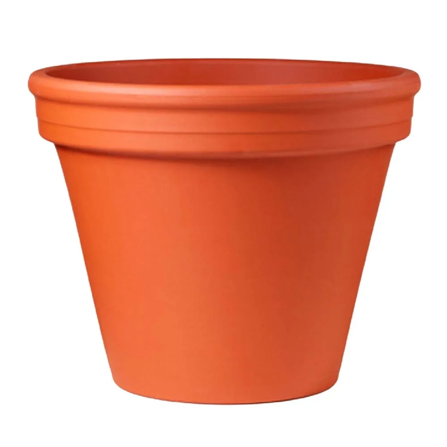 Donica Simple terakota naturalna - śr. 26 cm