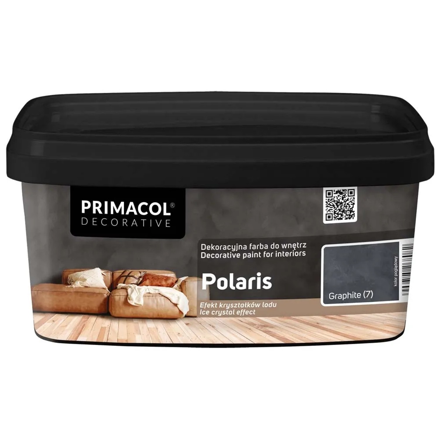 Farba dekoracyjna Polaris Graphite - 1 l