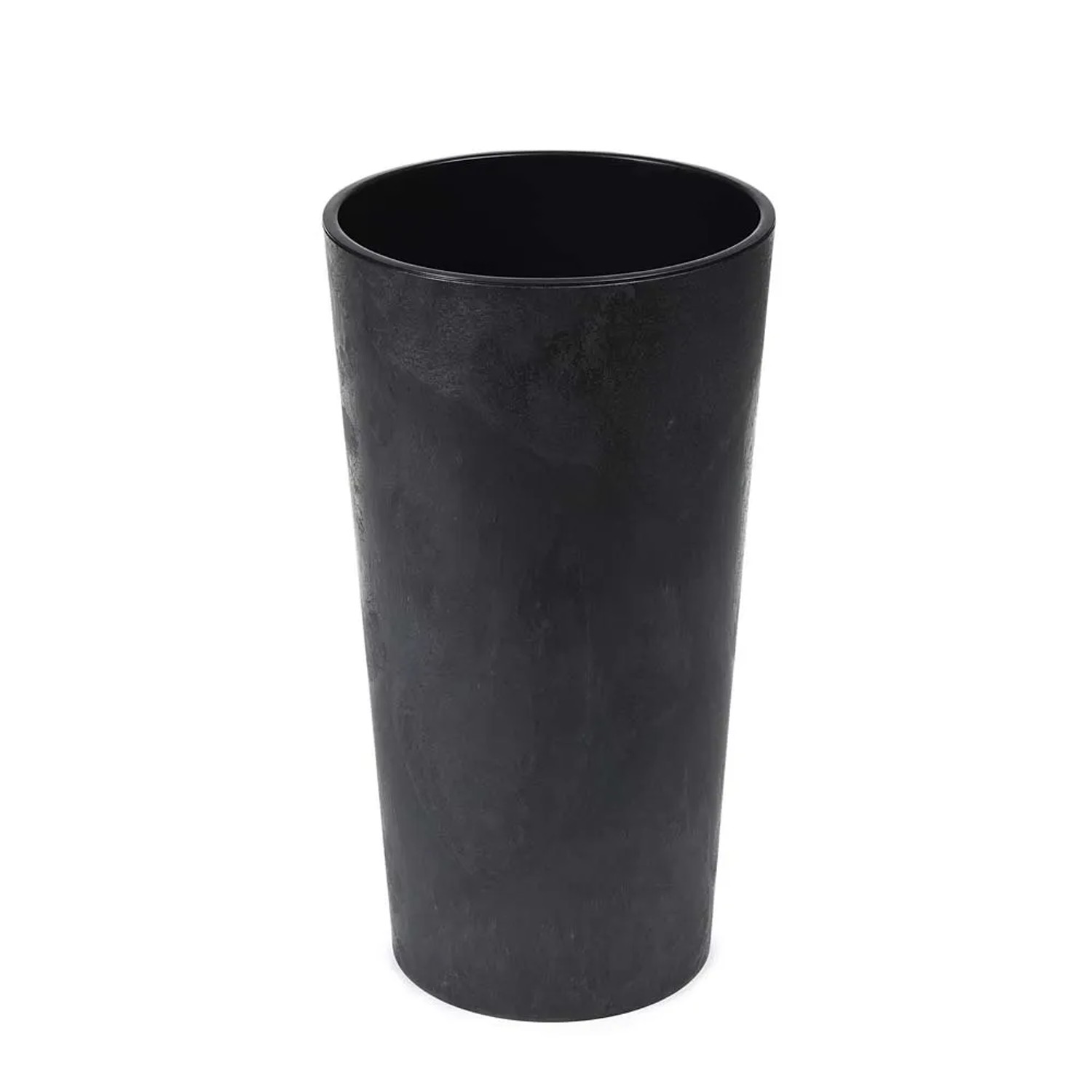 Donica Lilia recycled czarny beton - 25 cm