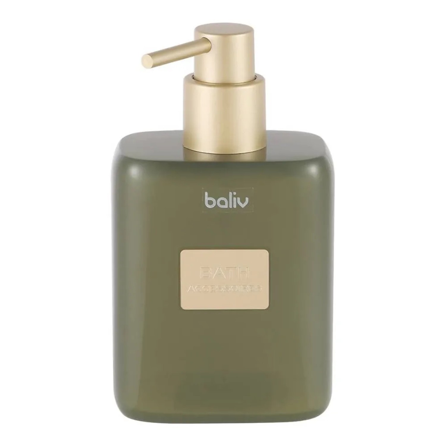 Baliv Dozownik do mydła złoto-zielony