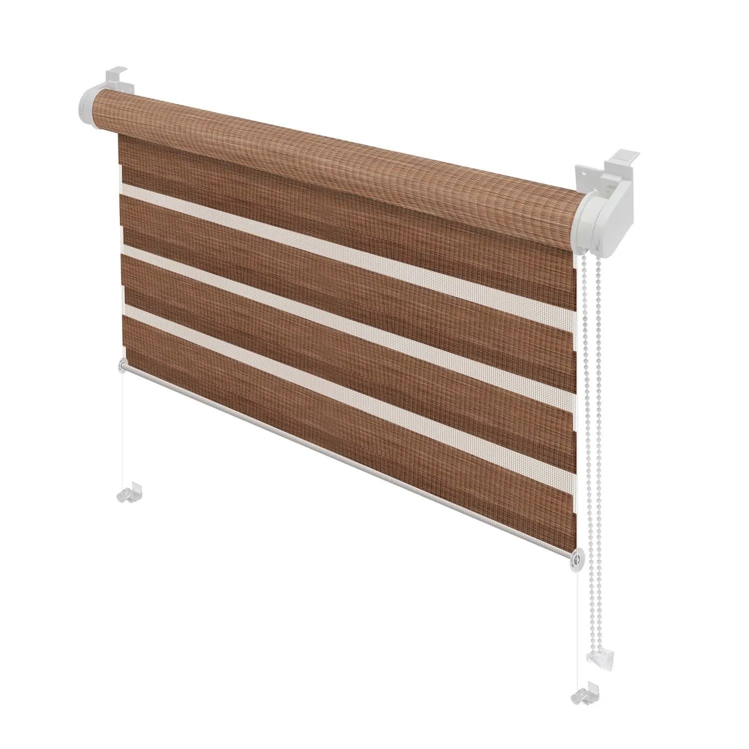 Gardinia Roleta MINI ZEBRA NATUR Dzień/Noc 53 x 150 cm brąz