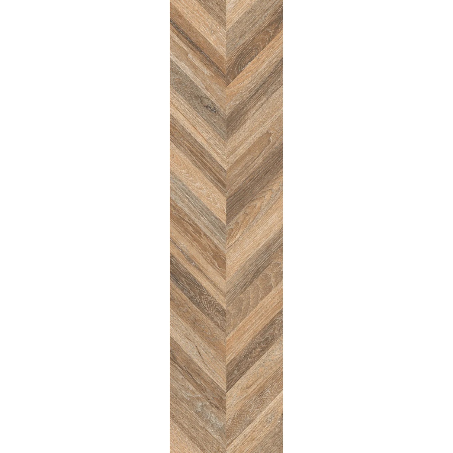 Gres szkliwiony Native brown carving 30 x 120 cm