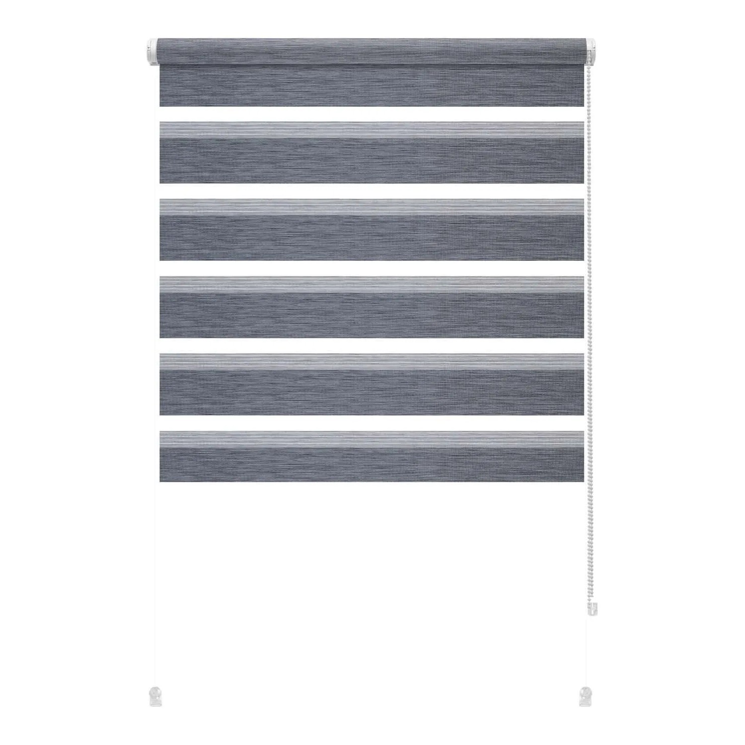 Gardinia Roleta MINI ZEBRA SILVALIN Dzień/Noc 46 x 150 cm szara