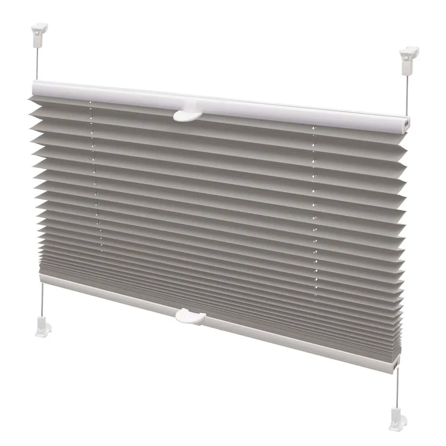 Roleta plisowana VERONA szara 97 cm x 150 cm