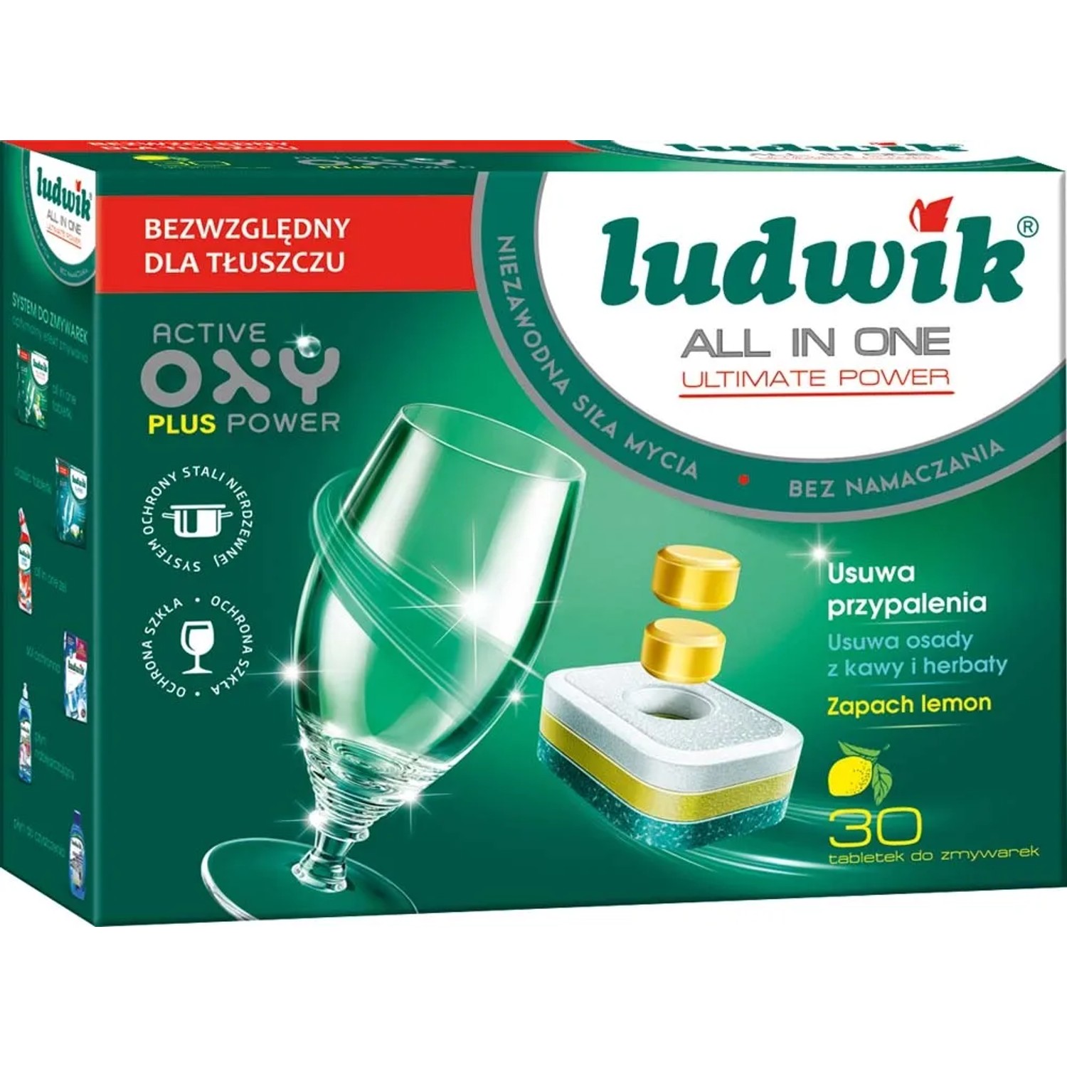 Ludwik Tabletki do zmywarki 30 szt