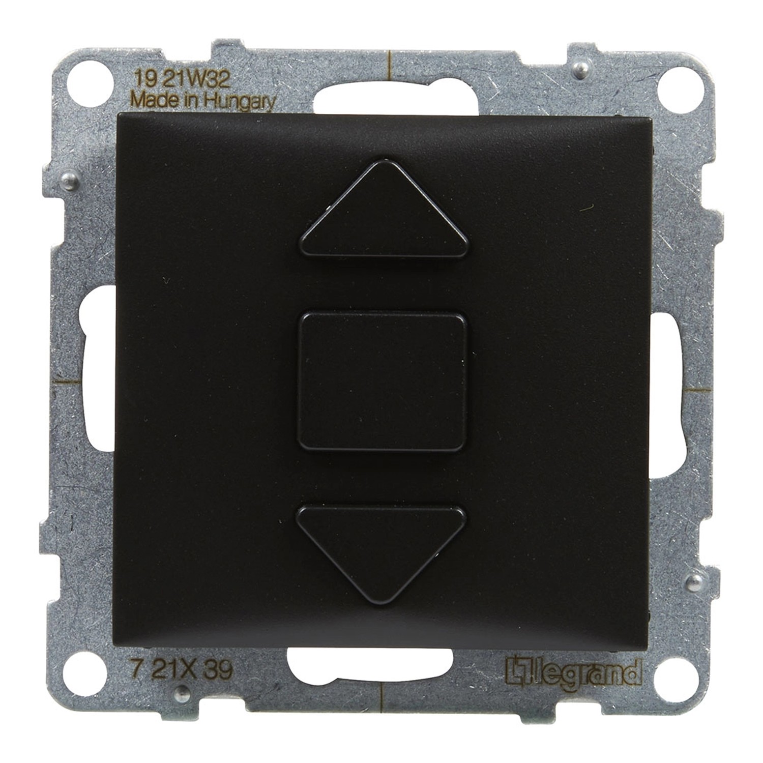 Łącznik SUNO do rolet 6 AX 250 V, 3-pozycyjny czarny